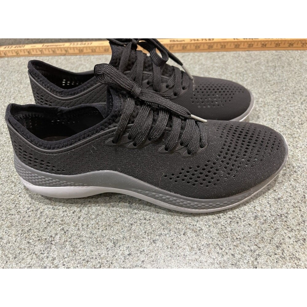 CROCS LiteRide 360 Pacer Black Sneaker Lace-up Waterproof Casual 10